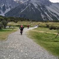 Varied landscapes and riding terrain along the Alps to Ocean cycle trail