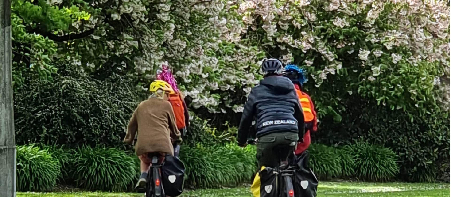 Varied landscapes and riding terrain along the Alps to Ocean cycle trail