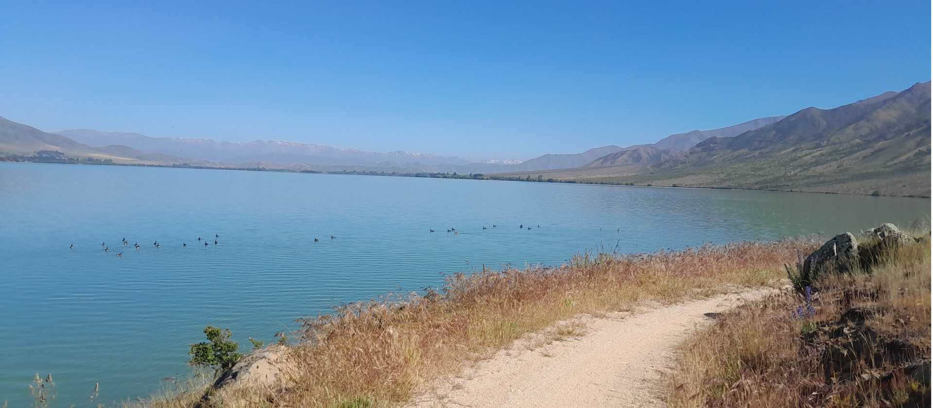 From Sailors Cutting the trail follow the lake edge | Rebecca Thomas