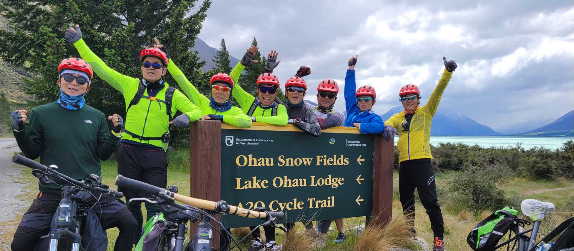 Wonderful traveller photos from the 2025/26 season on the Alps to Ocean trail.
