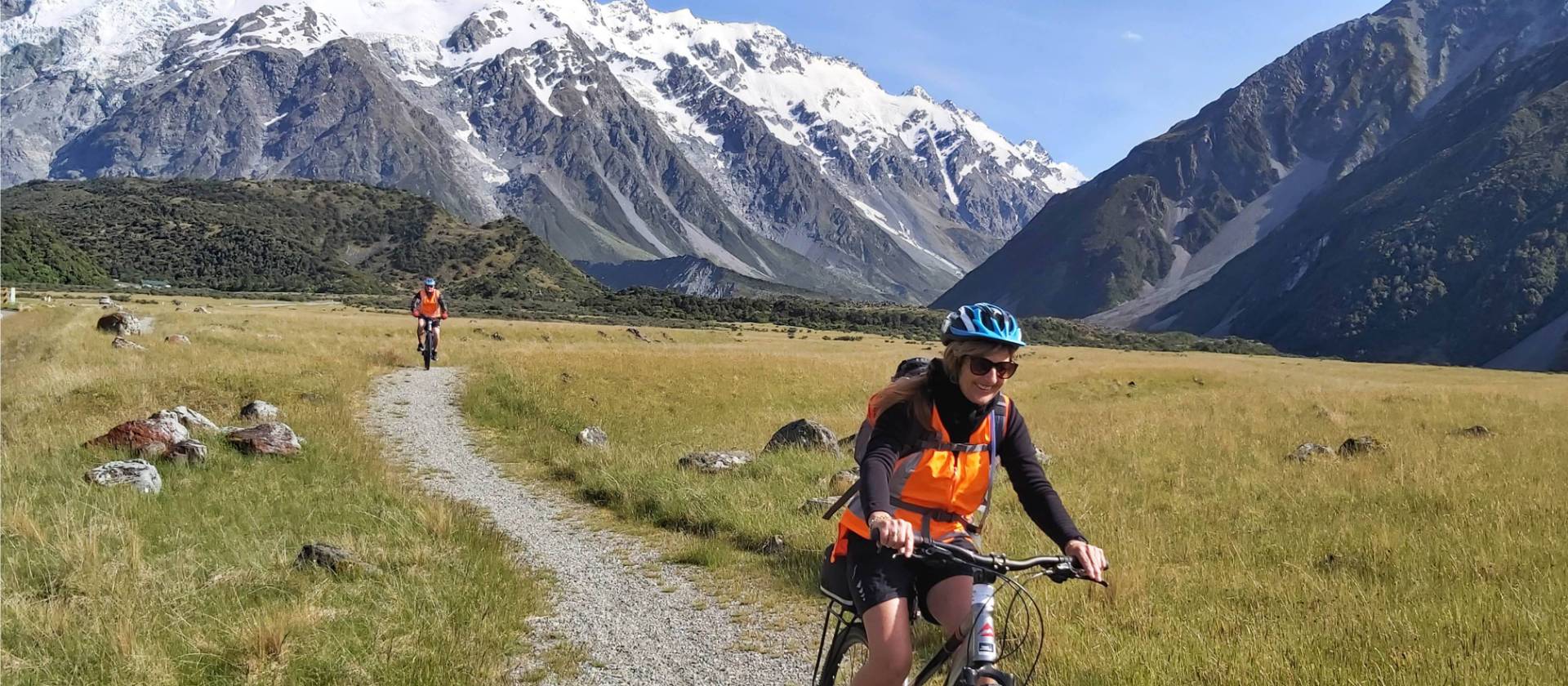 Incredible scenery cycling the Alps to Ocean trail