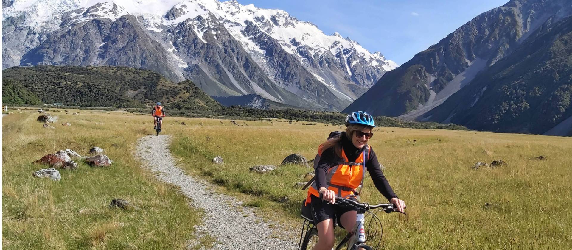 Incredible scenery cycling the Alps to Ocean trail
