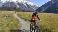 Incredible scenery cycling the Alps to Ocean trail