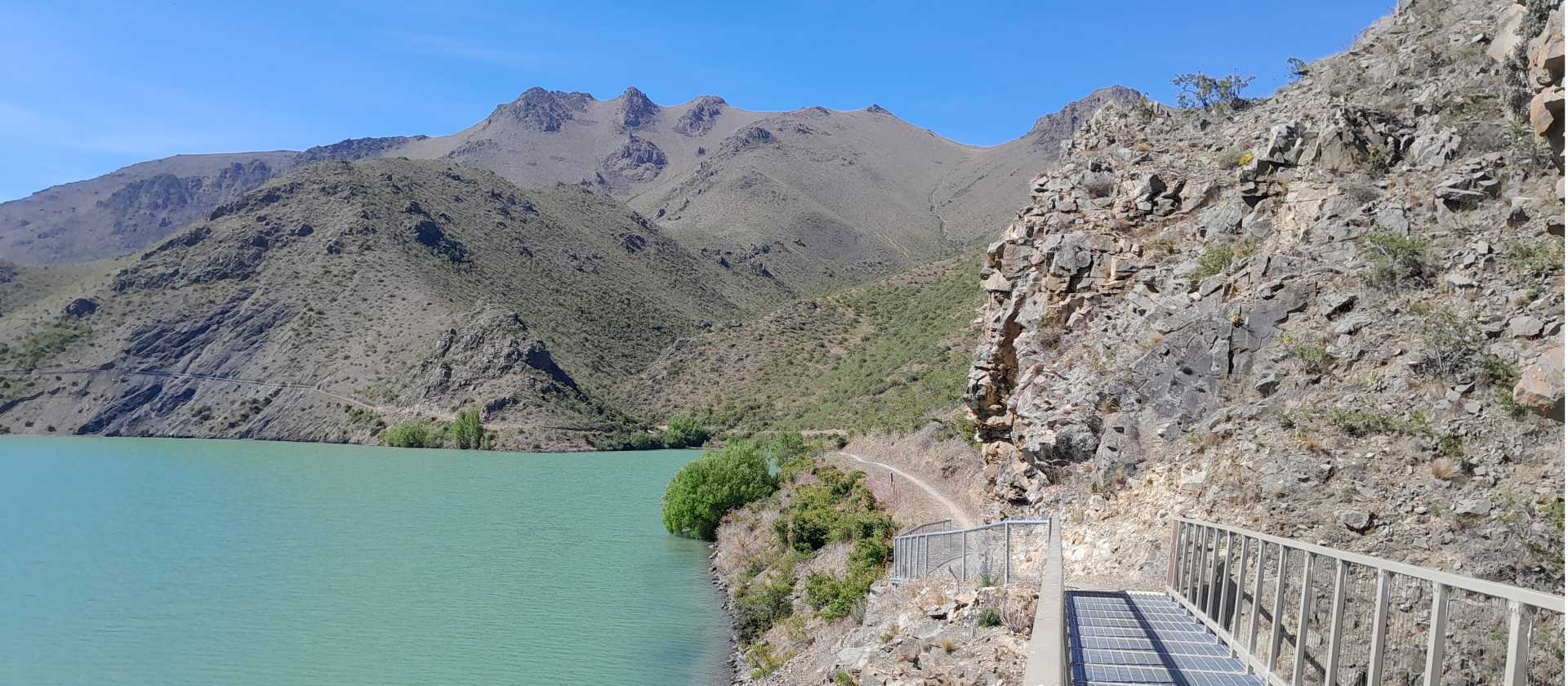 Trail crosses bridges around the lake shore | Rebecca Thomas