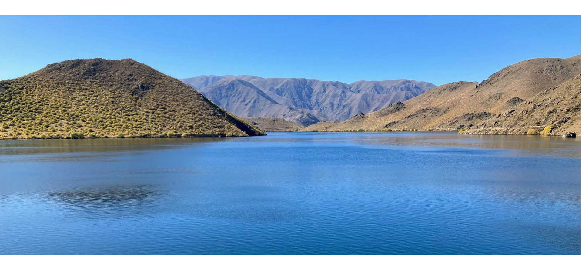 Riding around the stunning shores of Lake Benmore | Sandra Appleby