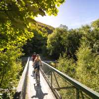 Biking along the Arrow River Trail | Miles Holden