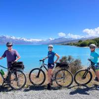Spectacular scenery on the Alps to Ocean cycle trail