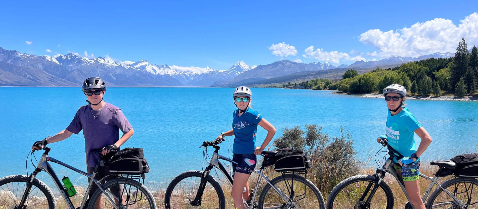Spectacular scenery on the Alps to Ocean cycle trail