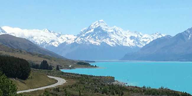 Incredible scenery cycling the Alps to Ocean trail