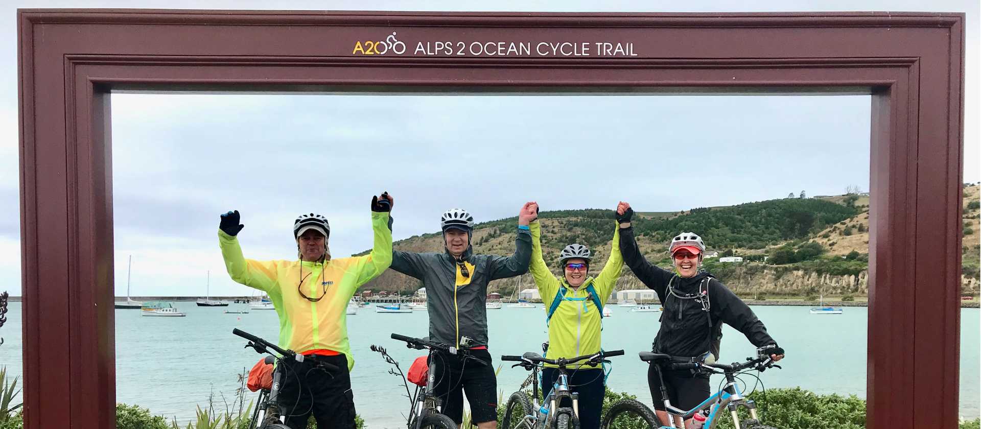 Woohoo, we made it to Oamaru! Alps to Ocean Cycle Trail. | Elaina Culbert