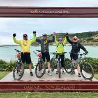 Woohoo, we made it to Oamaru! Alps to Ocean Cycle Trail. | Elaina Culbert