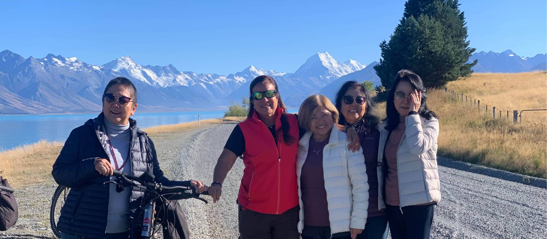 Incredible scenery cycling the Alps to Ocean trail