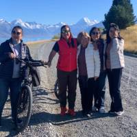 Incredible scenery cycling the Alps to Ocean trail
