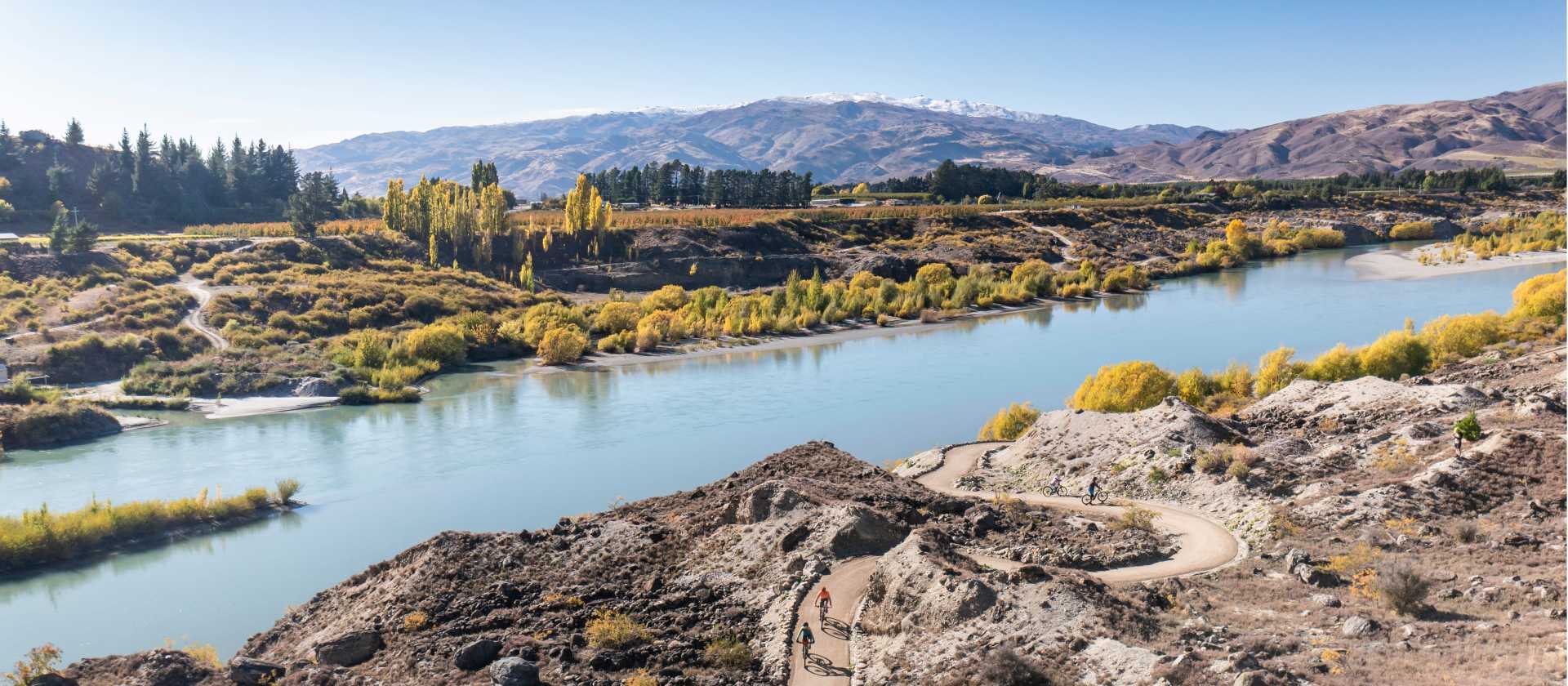Riders enjoying Otago's newest trail - the Kawarau Gorge | Will Nelson