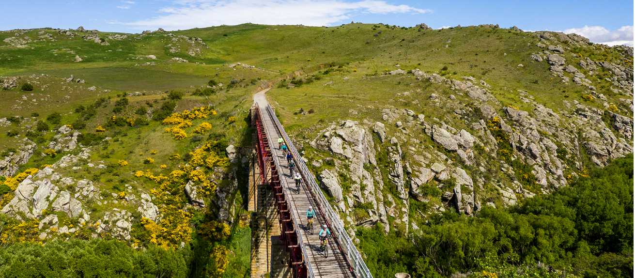 Cycle over the grand Poolburn Viaduct | Lachlan Gardiner