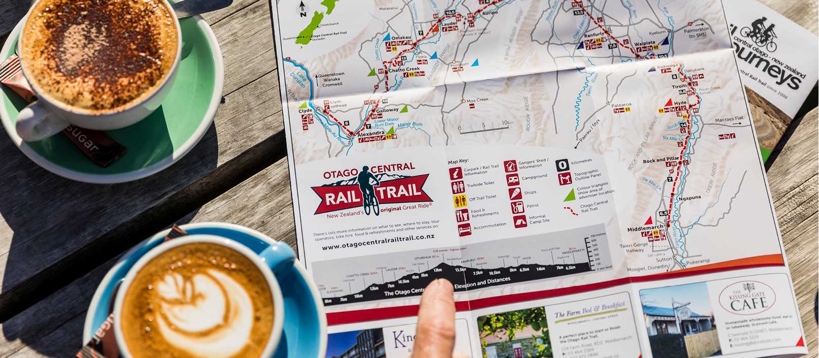 Start your Otago Central Rail Trail Trip with breakfast and great coffee! | Lachlan Gardiner