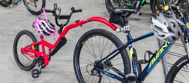 Trail Journeys transport for the little ones! |  <i>Lachlan Gardiner</i>