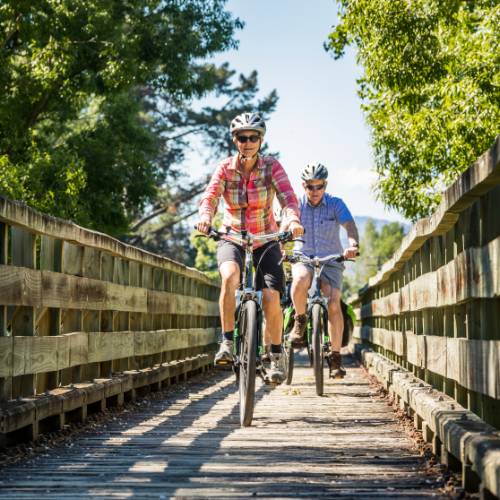 Otago Central Rail Trail - Muttontown Bridge