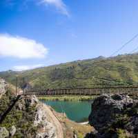 Suspension bridge on the Dunstan Trail | Will Nelson