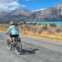Cycling around Lake Ohau on the Alps 2 Ocean trail | Hana Black