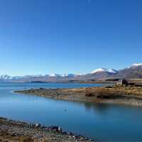 Start the A2O on the stunning lake shore with views of the Church of the Good Shepherd | Sandra Appleby