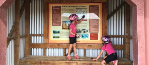 Kids finding out which way to go! |  <i>Philip Wyndham</i>