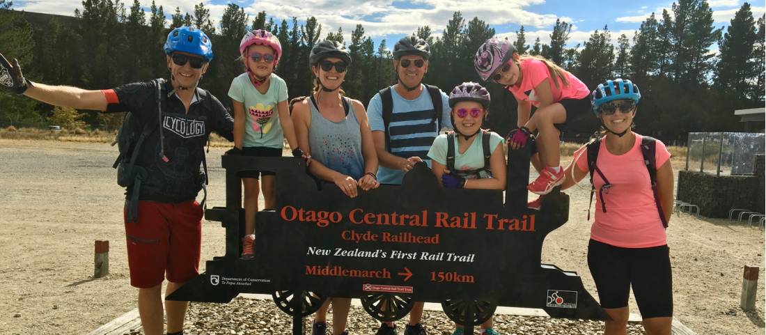 Start of the Otago Central Rail Trail in Clyde |  <i>Philip Wyndham</i>