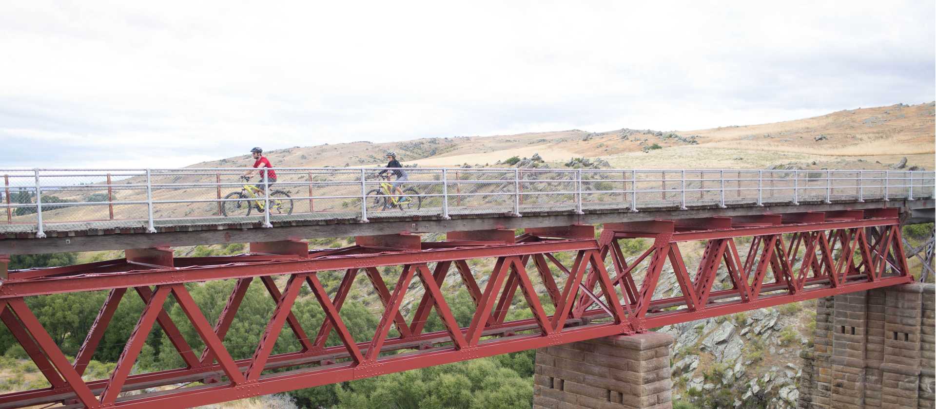 Crossing the Poolburn Viaduct on the Otago Rail Trail | Tom Powell