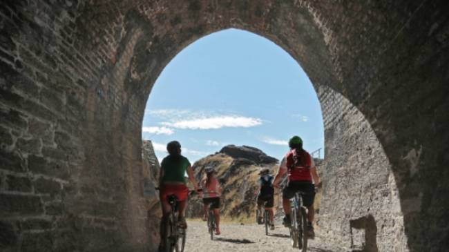 Cycling through the Historic railway tunnels | James Jubb