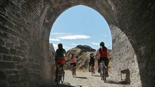Cycling through the Historic railway tunnels | James Jubb