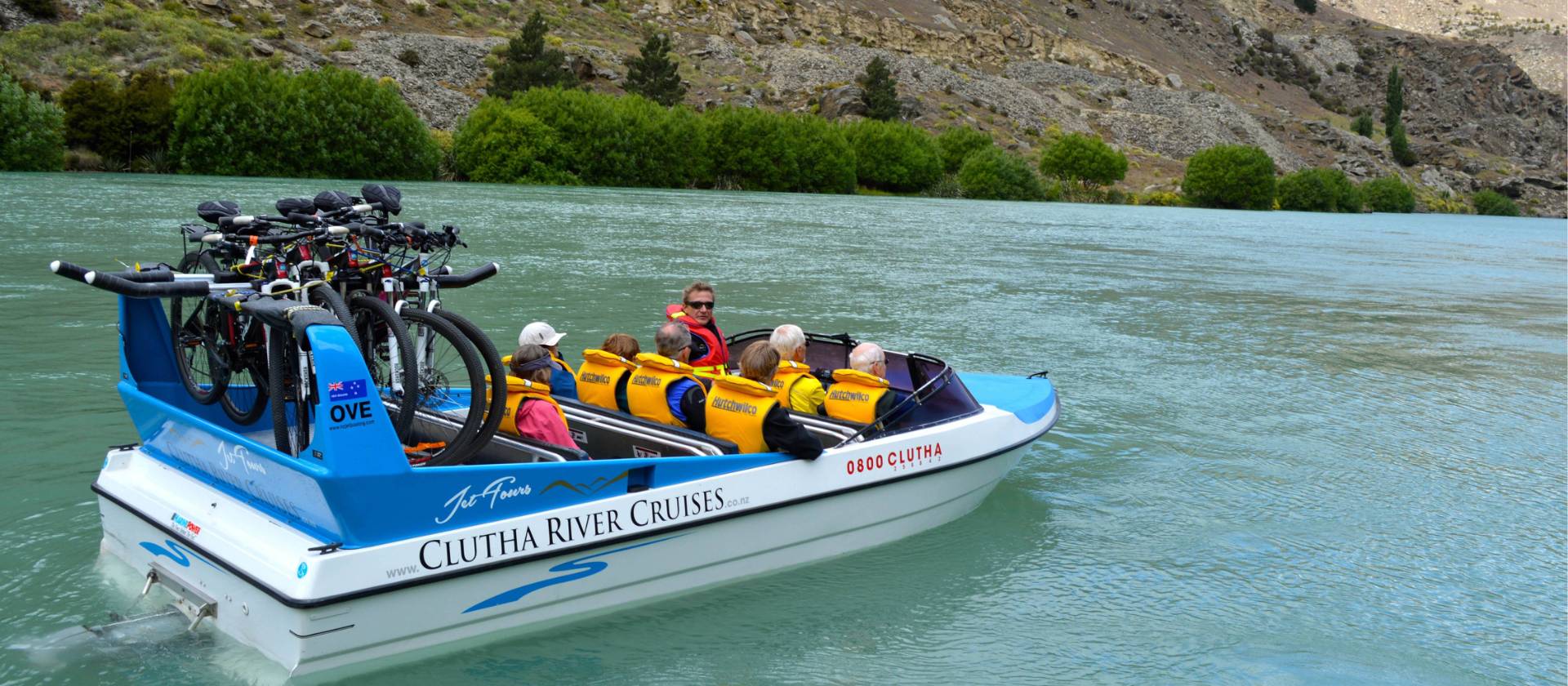 Clutha River Jet boat