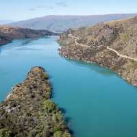Looking South towards Roxburgh Hydrodam along the Roxburgh Gorge trail with Mt Benger in the background. | Geoff Marks