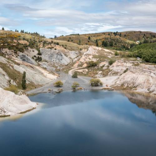 Blue Lake at St Bathans