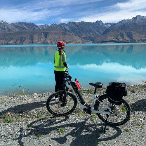 Admiring the screnery