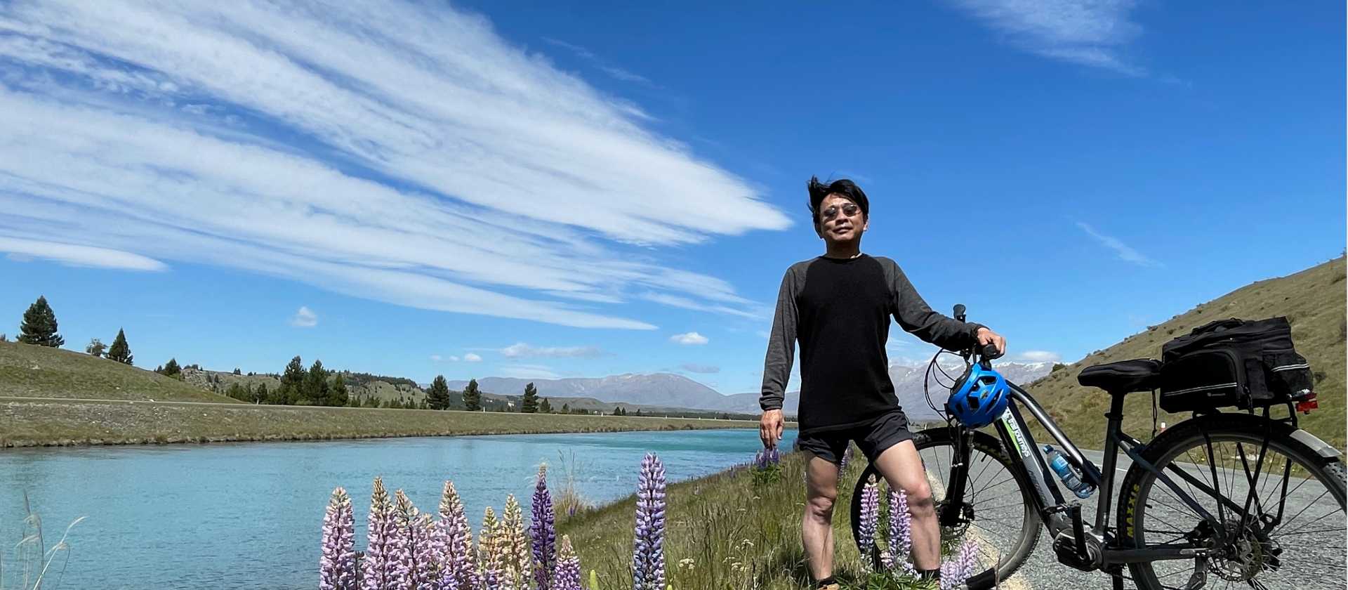 Spectacular South Island scenery on the Alps 2 Ocean Cycle Trail | Amy H