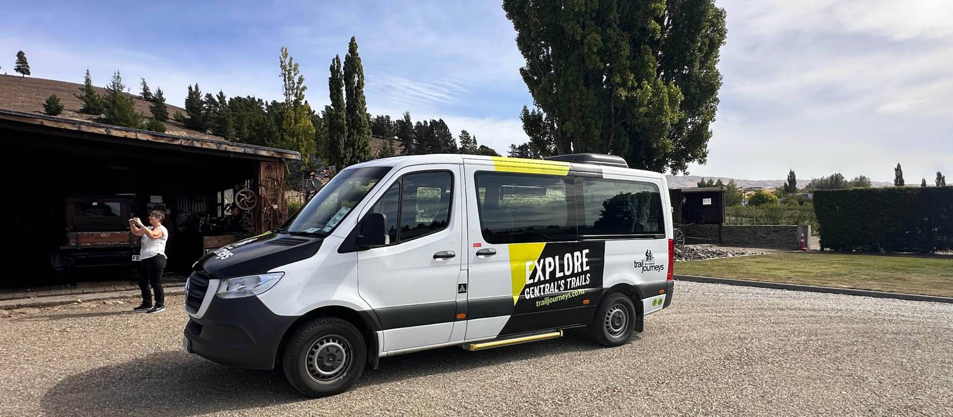 Our transport vehicle taking you where you need to go | Trail Journeys