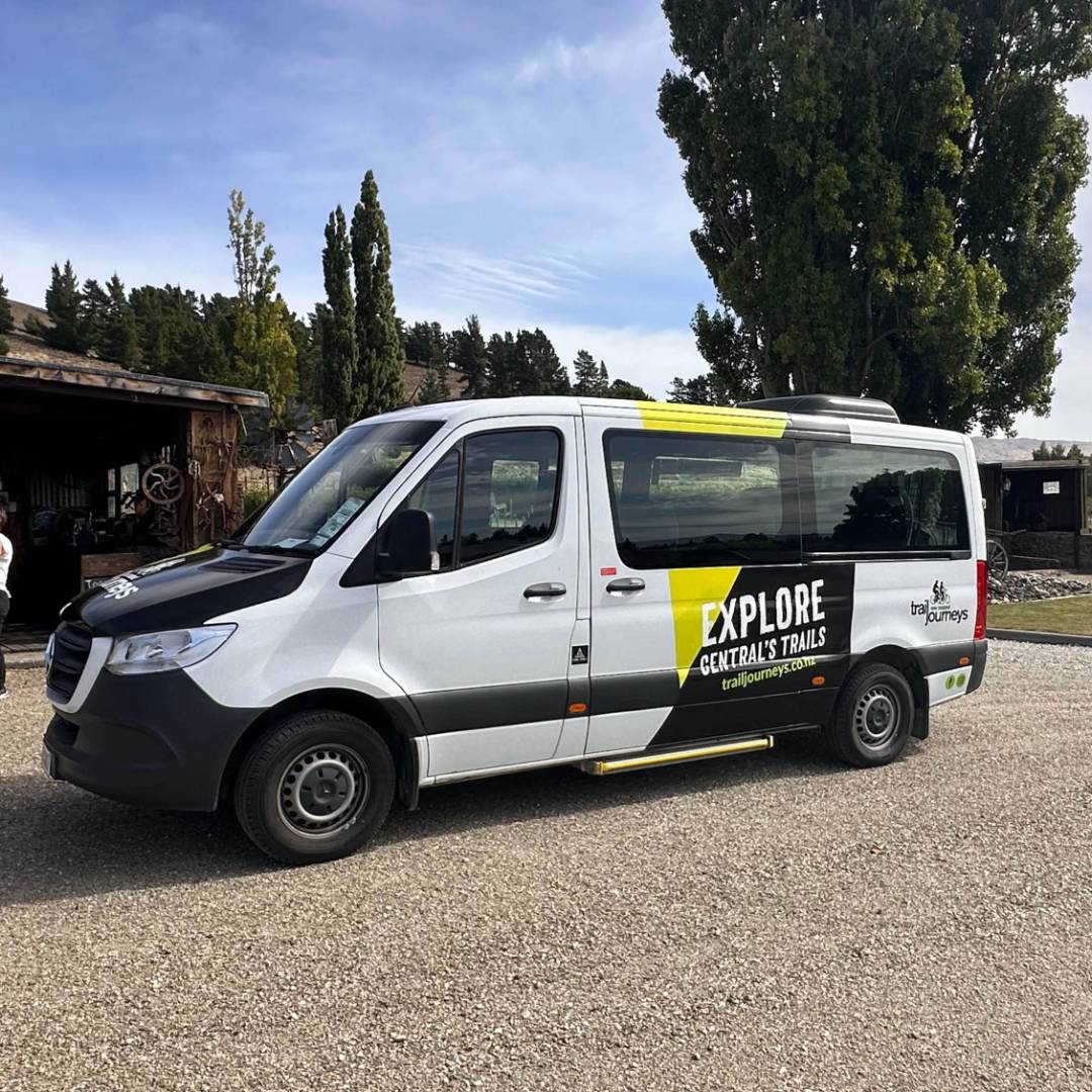 Our transport vehicle taking you where you need to go | Trail Journeys